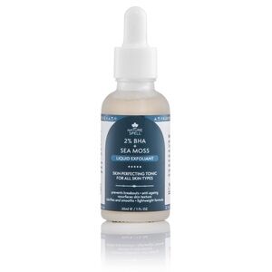 New Nature Spell Sea Moss Liquid Exfoliant - Blue and White